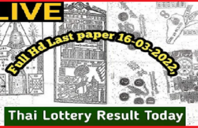 Thai Lottery Live 16/03/2022 Full HD Last Paper Open Challenge