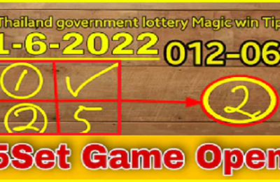 Thailand Government Lottery Results Magic Game Win Tip 01-06-2022