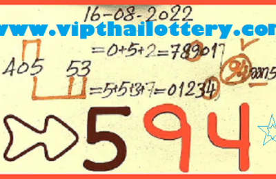 Thailand Lotto 3up pair digit set prediction total formula 16.08.2022