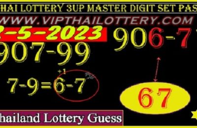 Thai Lottery 3up Master Guess Digit Set Pass Pangorda Routine