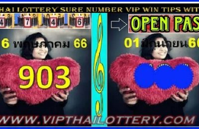 Thai Lottery Sure Number Vip Win Tips Open