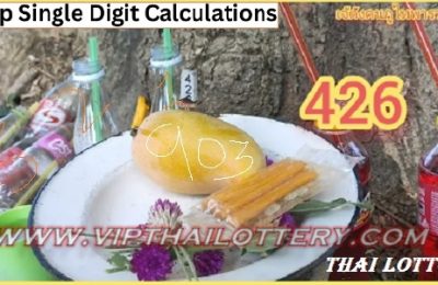 Thai Lotto First Prize Single Digit Calculation Final Hint 01.06.2023