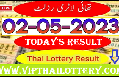 Thailand Lottery Draw Complete Result Sheet 02 May 2023