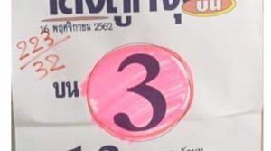 Thai lotto Best Single Digit Tip 1.1.2020