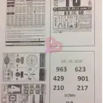 Thai Lottery Last Magazine Papers Tips 01-01-2020