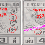 Thai Lottery Best Single Digit Free 01.01.2020