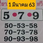 Thai Lottery Tips Yellow Green Full Game Tip 01.03.2020