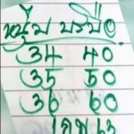 Thai lottery hot cover magazine touch tips 01 March 2020