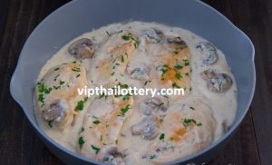 Creamy Garlic Parmesan Chicken with Mushrooms