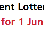 thailand lottery 2020 1, June Today Results