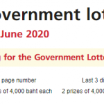 thailand lottery 2020 result today 16.06.2020