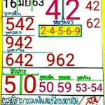 Thailand Lottery Bangkok Paper Formula 01-07-2020