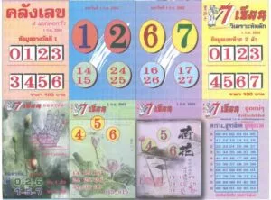 Thai Lottery Result Outstanding number Ajarn Khao 1/9/2020