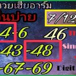 Thai Lottery 3up Single Digit Open