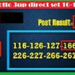 Thai Lottery Result Thai Lotto 3up direct set 16-12-2020