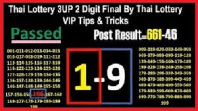 Thai lottery 3up 2 digit 16 December 2020