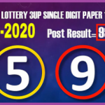 Thailand Lottery 3UP Single Digit paper 100% Sure 16-12-2020