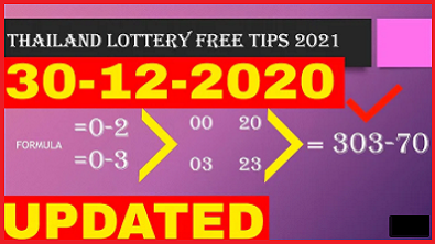 Thailand Lottery Free Tips VIP Master single Set formula 30/12/63