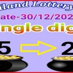 Thailand Lottery tips single digit 30-12-2020