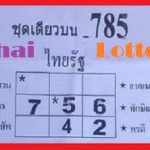 Thailand Lotto Hand-Made 100% Sure Numbers 16th December 2020