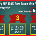 Thai Lottery 3UP 100% Sure Touch Pair 17-01-2021