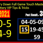 Thai Lottery Down Full Game Touch Master Game 1-02-2021