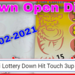 Thai Lottery Down Hit Touch 3up Final Pair