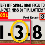 Thai Lottery HTF Single Digit Fixed Touch Formula 17-01-2021