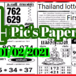 Thailand lottery full first paper 01-02-2021