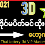 Thai Lottery 3d vip tip cut pair 1-3-2021