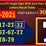 Thai Lottery HTF Single Digit With Sure Pairs 16-02-2021