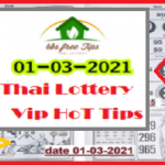 Thailand lottery vip paper Secrect tips 1-3-2021