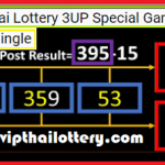 Thai Lottery 3UP Special Game Series Single Digit 16-3-2021