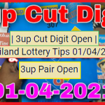 Thailand Lottery Tips 3up Cut Pair Digit Open 01-04-2021