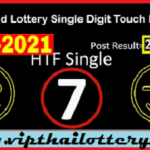 16-4-2021 Thailand Lottery Single Digit Touch Bangkok