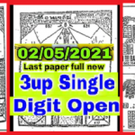 Thailand lottery last paper magazine for 1st May 2021 Original Tips