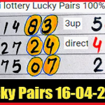 Thai lottery 3up direct pass formula 16-04-2564