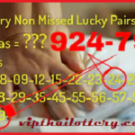 Thailand Lottery 3up Non Missed Lucky Pairs 2-5-2021