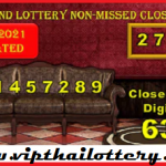 Thailand Lottery Down Non-missed Close Digit 16-4-2021