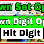 Thailand Lottery Down Set Open Hit Digit 16 April 2021