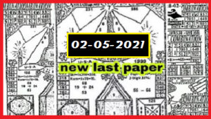 Thailand Lottery Last paper 01-05-2021 Final Tips