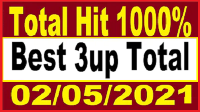 Thailand Lottery Total Hit 1000% 3up 2/5/2021