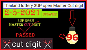 Thai lottery 100% cut digit and only one pair game winning papers for 1.5.2021