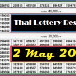 Thai Lottery Result 2nd May 2021