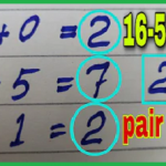 3up pair digit set 16-5-2021