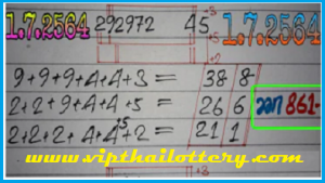 Thai Lotto 3up middle digit set 1-7-2021 Hanoi numbers