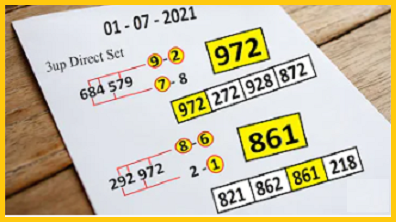 Thai Lotto Lottery Tips Open Digit 3up Tandola Routine 1 July 2021