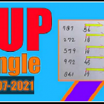 Thai lottery 3up 100 % sure single 01-07-2021 and thai lotto 3up total