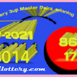 Thailand Lottery 3up Master pair wining digit sets 01/07/2021