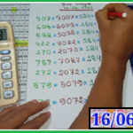 Thailand Lottery 3up Total Non Miss Digit 100% 16th June 2564